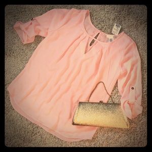 A’gaci Blush Blouse